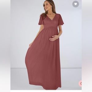 Maternity bridesmaid dress Amethyst
